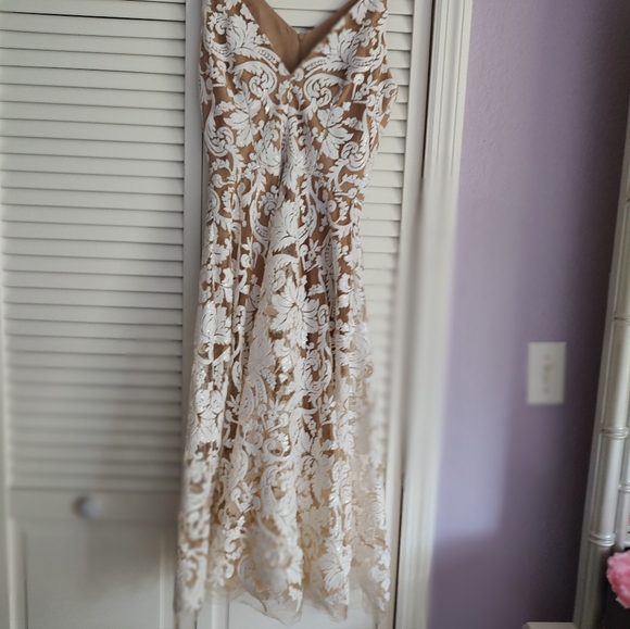 Dress The Population Lace Midi Dress - Picture 5 of 6